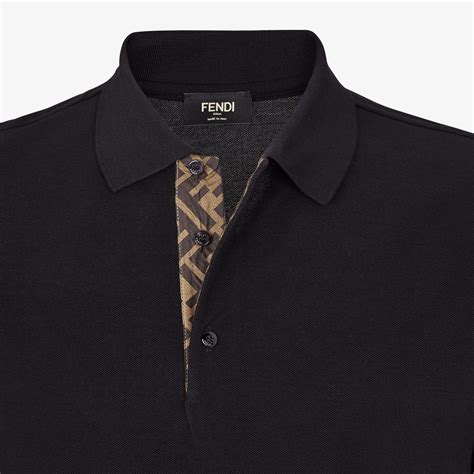 fendi black sheer top|fendi polo shirts.